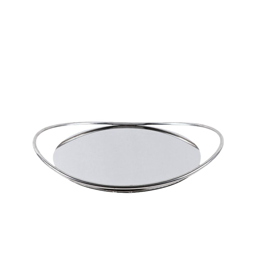 Ouroboros Sculptural Loop Stainless Tray