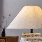 Rigatura Ridged Ceramic Table Lamp