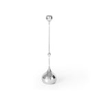 Cadence Tapered Stainless Candle Holder