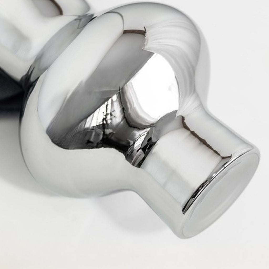 Tondo Sculptural Stainless Vase
