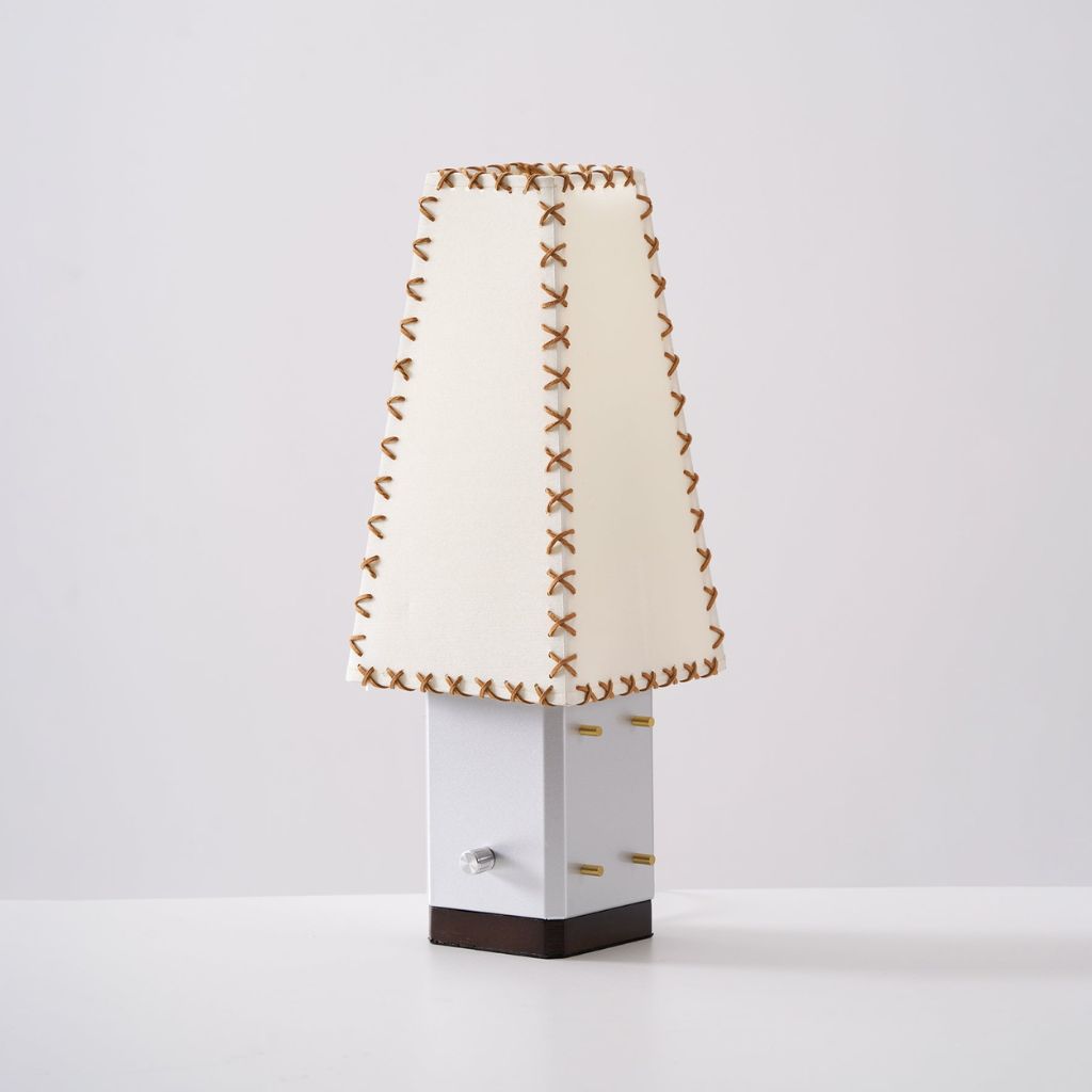 Codex Hand-Stitched Parchment Table Lamp Secondary image