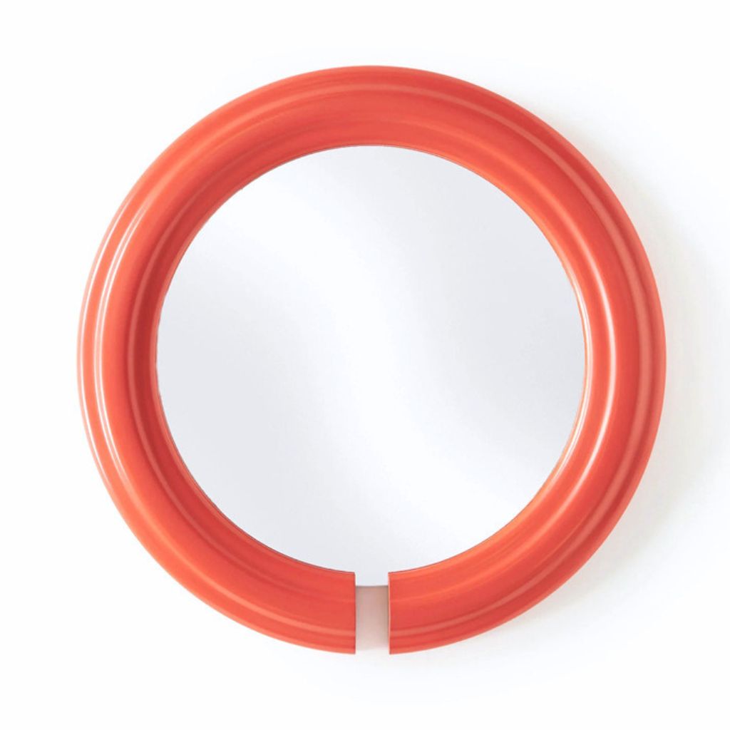 Penelope Handcrafted Round Wall Mirror