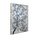 Aubade Botanical & Avian Motif Rectangular Wall Mirror