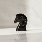 Magnus Grid Horse Head Sculpture