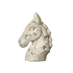 Bucephalus Weathered Horse Head Sculpture