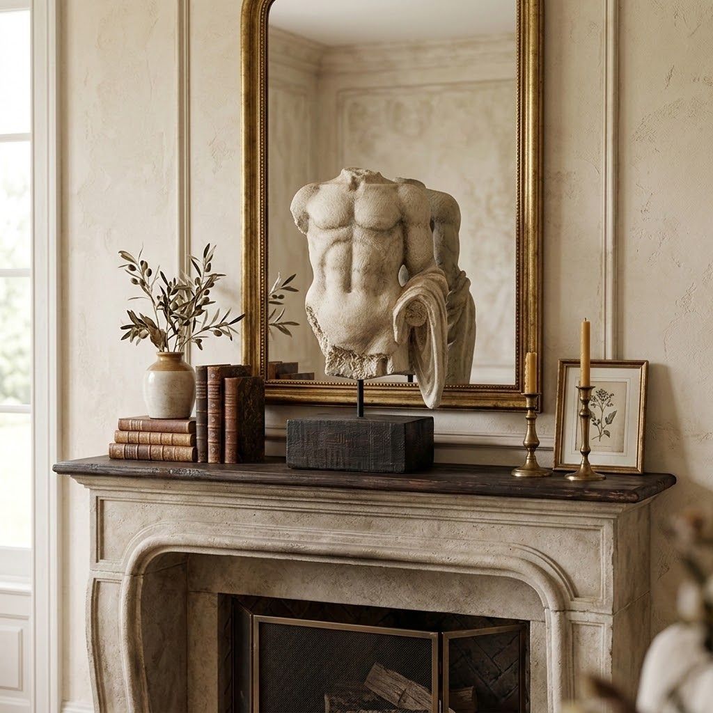 Lacona Troso Bust Sculpture