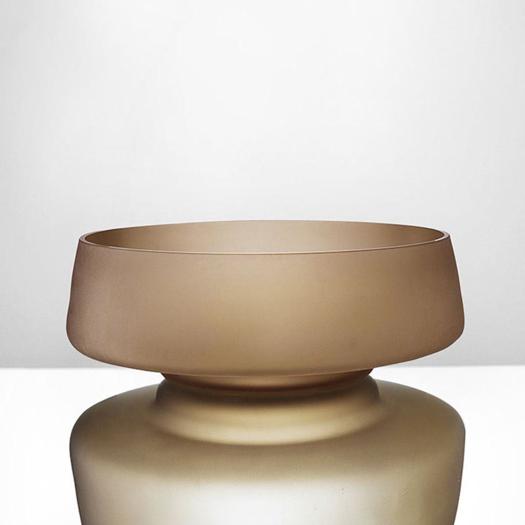 Aether Hand-Blown Frosted Glass Vase
