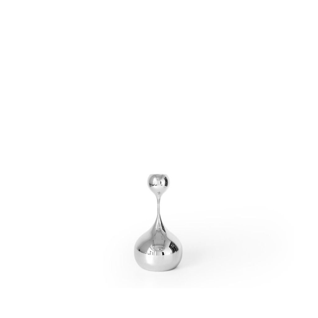 Cadence Tapered Stainless Candle Holder