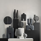 Animus Bifurcated Hand-Glazed Ceramic Vase