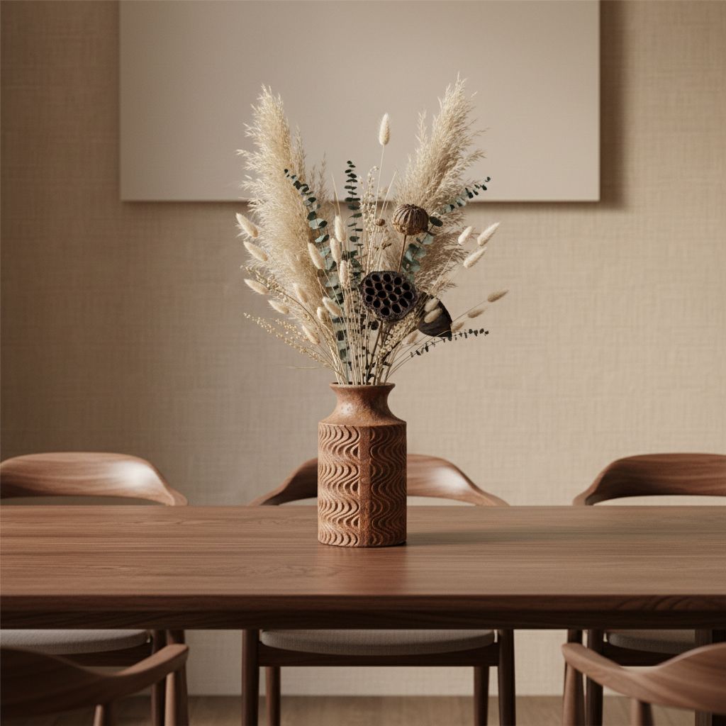 Uroko Rusty Textured Ceramic Vase