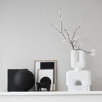 Animus Bifurcated Hand-Glazed Ceramic Vase