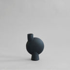 Mirage Oblate Glazed Ceramic Vase