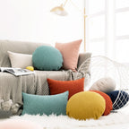 Senna Bouclé Throw Pillow