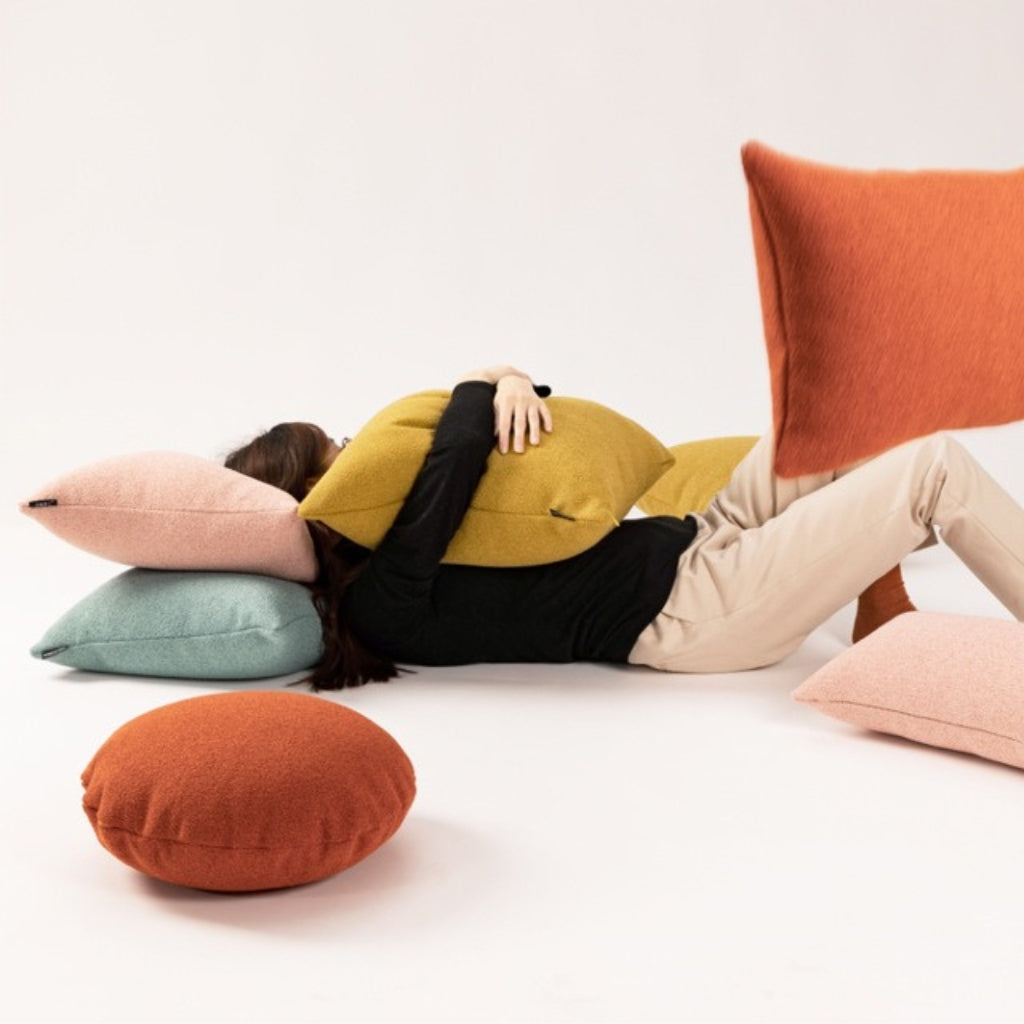 Senna Bouclé Throw Pillow