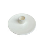 Rotella Plate Taper Ceramic Candle Holder