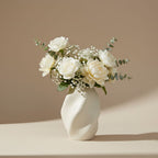 Sinuoso Twisted Sculptural Ceramic Vase