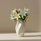 Sinuoso Twisted Sculptural Ceramic Vase