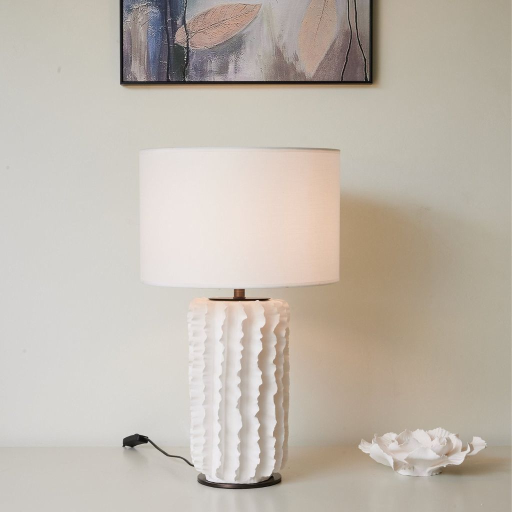 Cascata Sculptural Ceramic Table Lamp