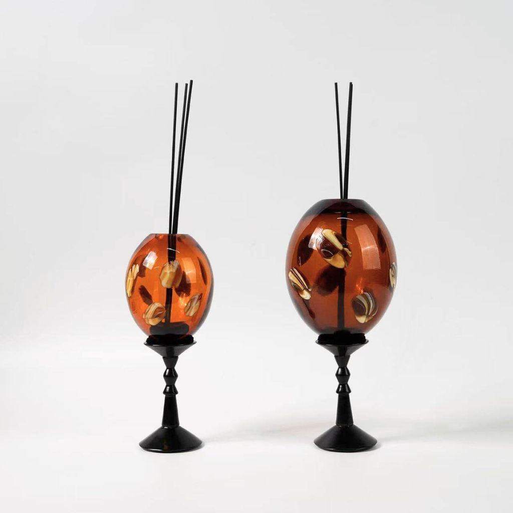 Dorian Handmade Oval Pedestal Glass Diffuser