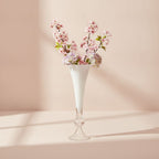 Thassos Flared Goblet Glass Vase