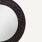 Alvéo Handcrafted Round Wall Mirror