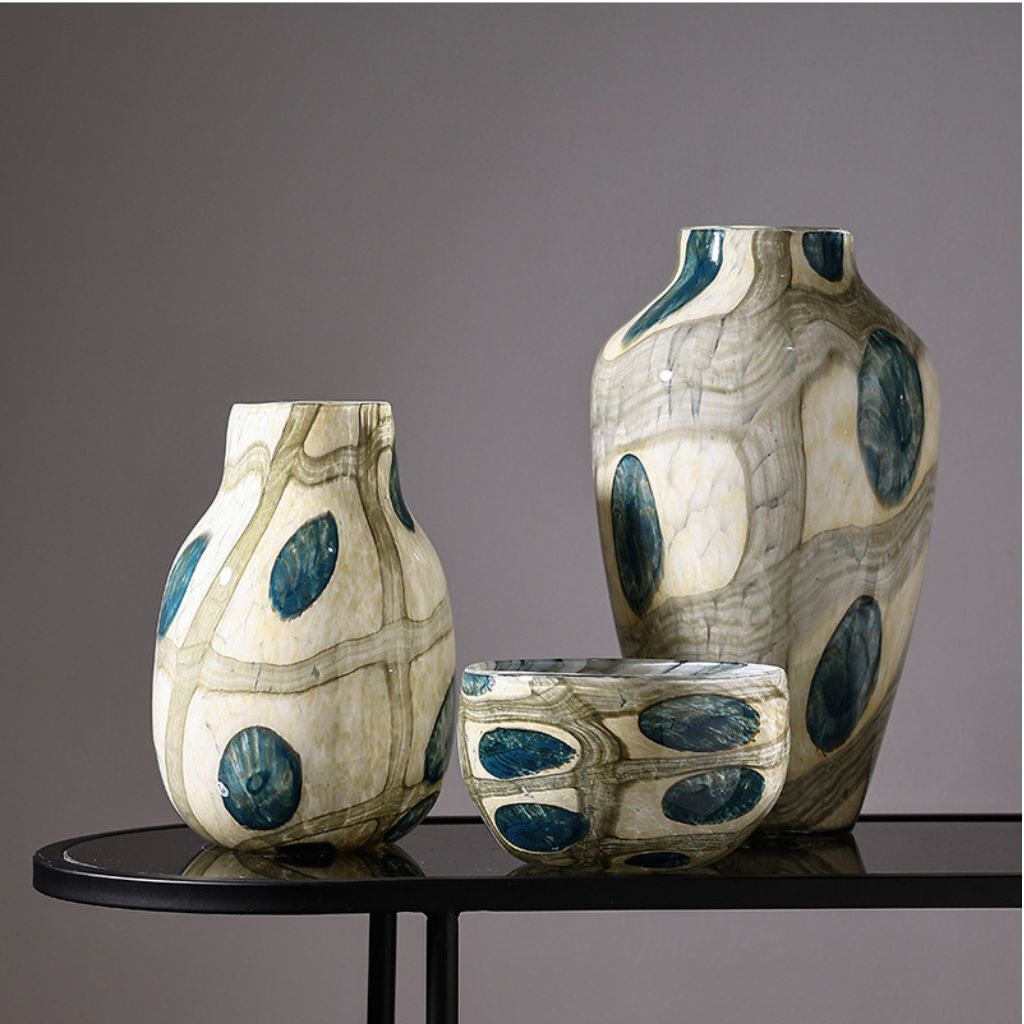 Fenestra Hand-blown Glass Vase