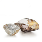 Stellaria Gold Leaf Glass Bowl