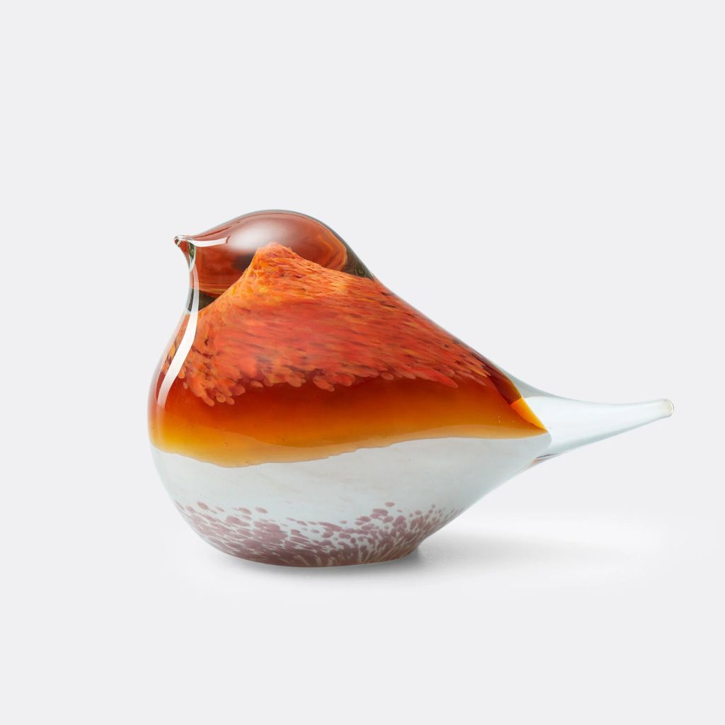 Carino Hand-blown Glass Bird