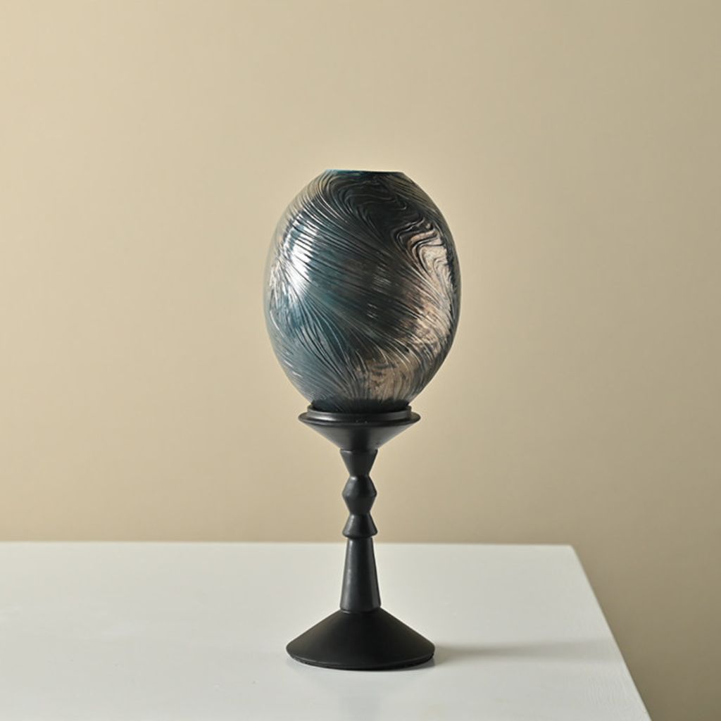 Dorian Handmade Oval Pedestal Glass Diffuser