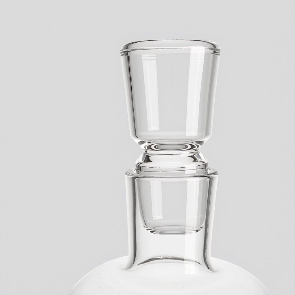 Como Textured Glass Decanter