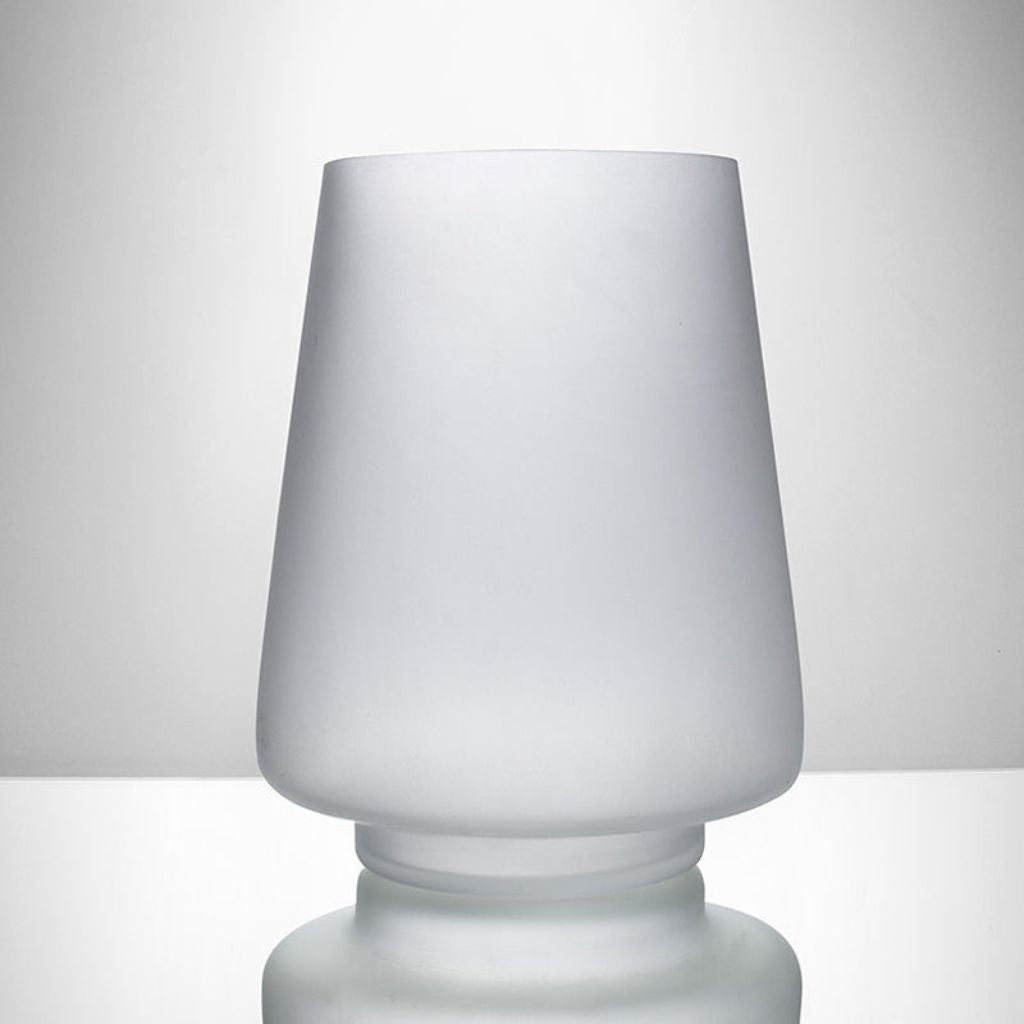 Aether Hand-Blown Frosted Glass Vase