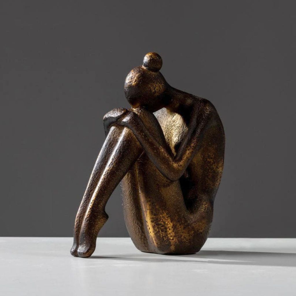 Albireo Huddled Figurine Bookend