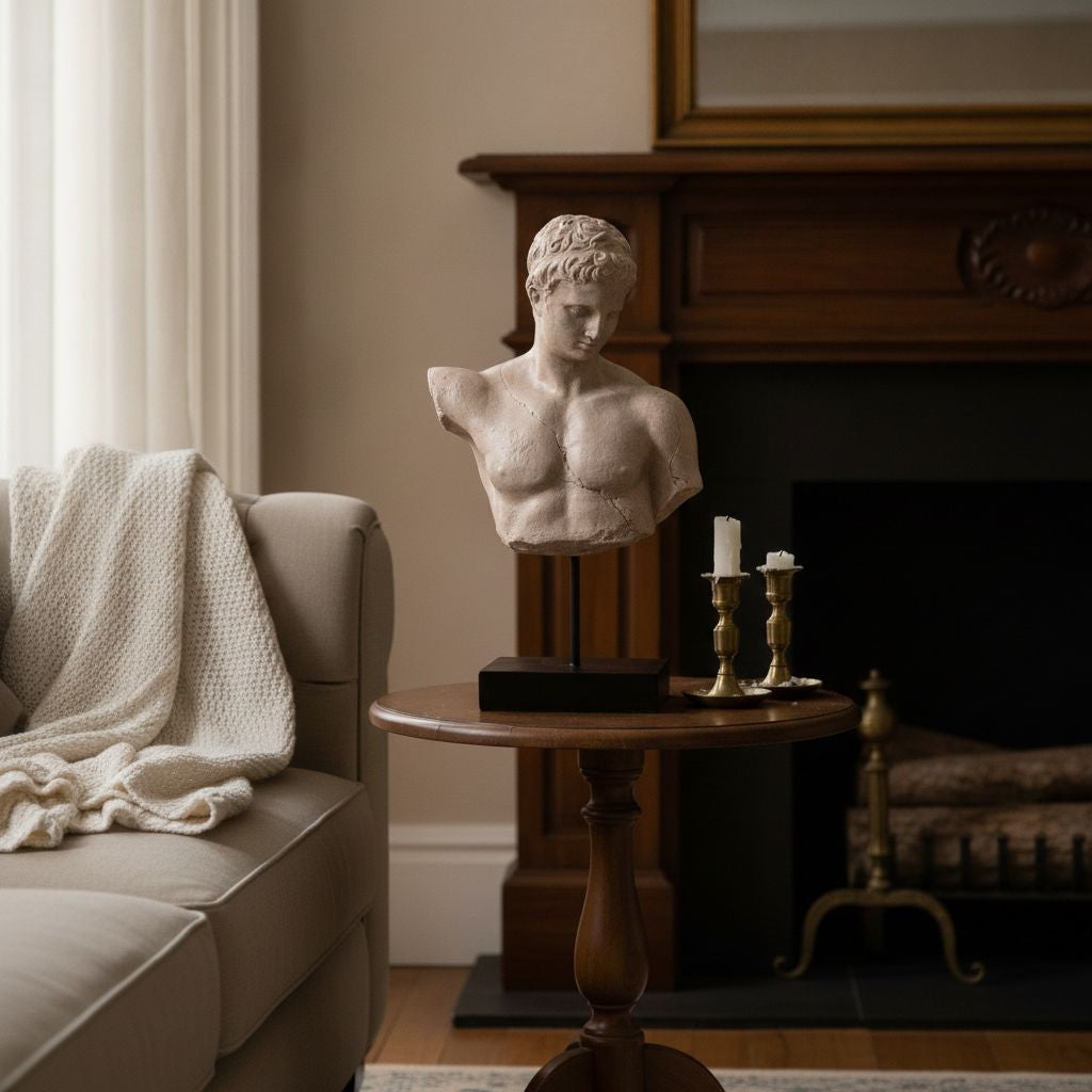 Antinous Portrait Sculpture Secondary image