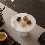 Volterra Marble Pedestal Tray