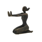Harmonia Textured Figure Sculpture Bookend
