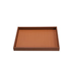 Sørensen Wavy Textured Leather Tray