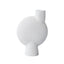 Mirage Oblate Glazed Ceramic Vase