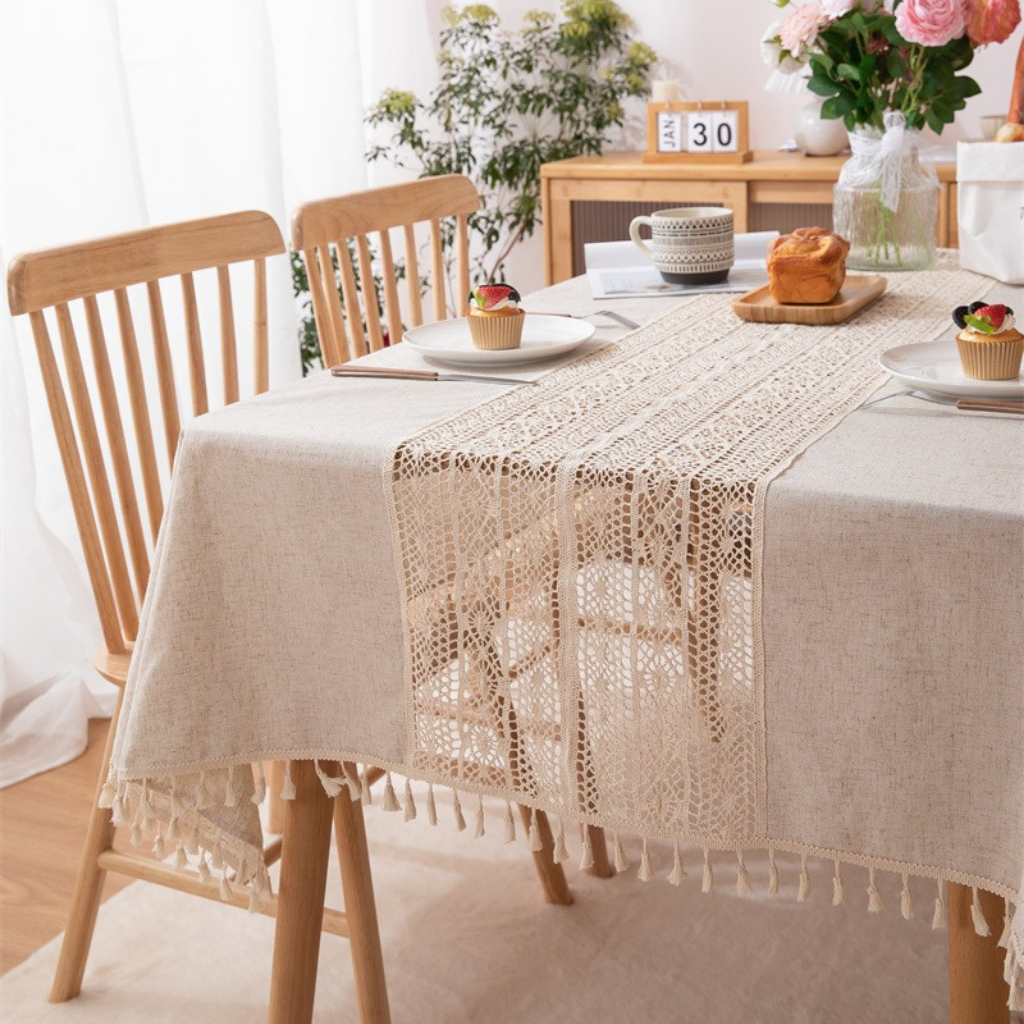Tavi Woven Tablecloth صورة ثانوية
