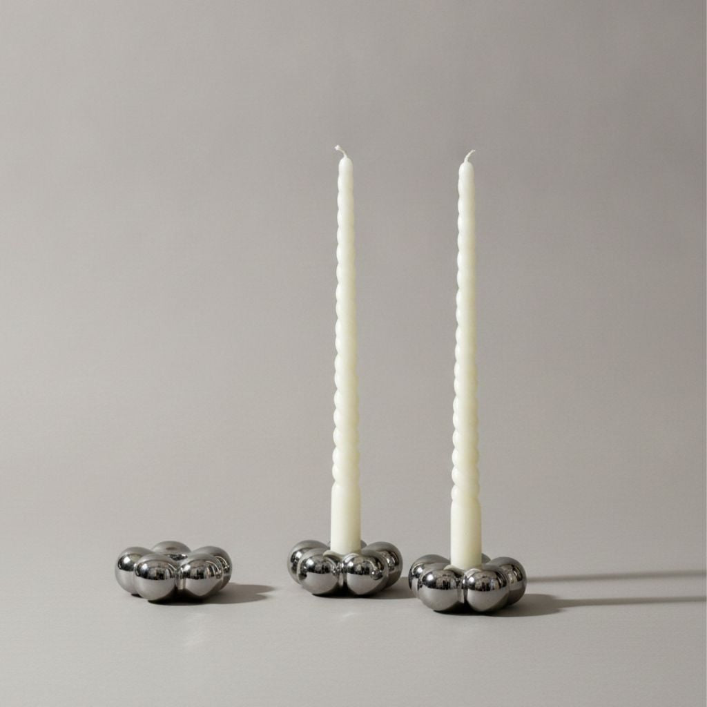 Aurea Petal Ceramic Candle Holder