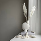 Mirage Oblate Glazed Ceramic Vase
