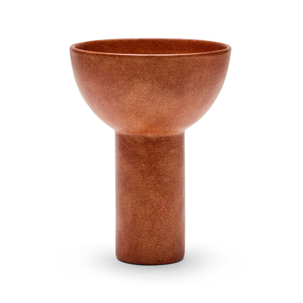 Mirage Goblet Glazed Ceramic Vase