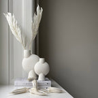 Mirage Oblate Glazed Ceramic Vase