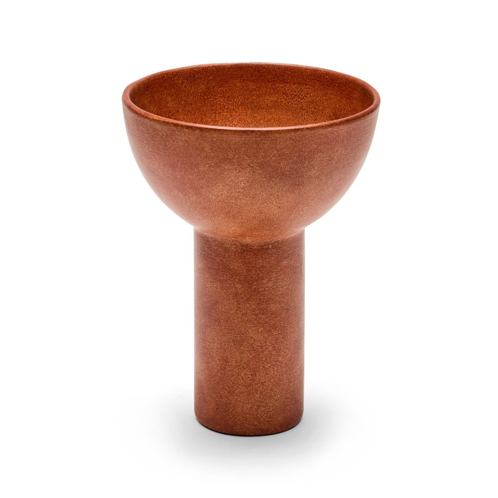 Mirage Goblet Glazed Ceramic Vase