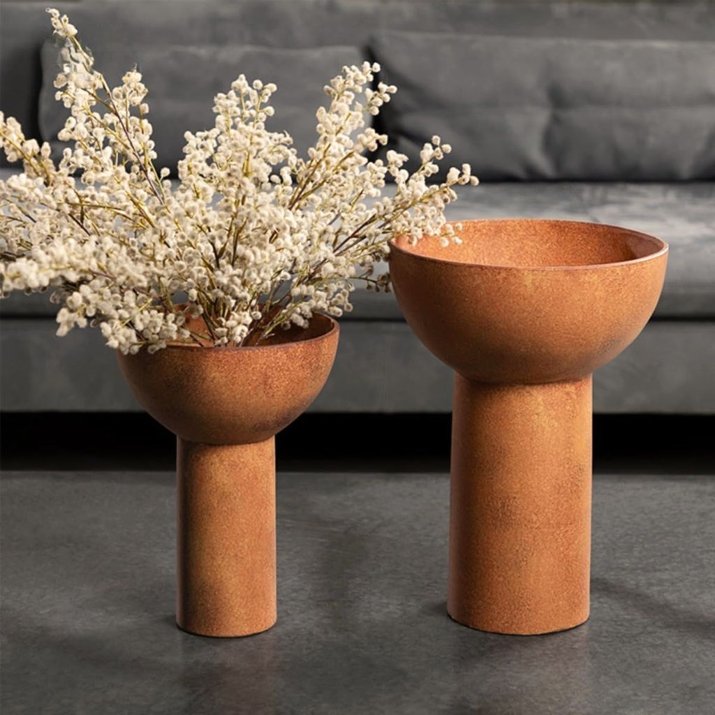 Mirage Goblet Glazed Ceramic Vase