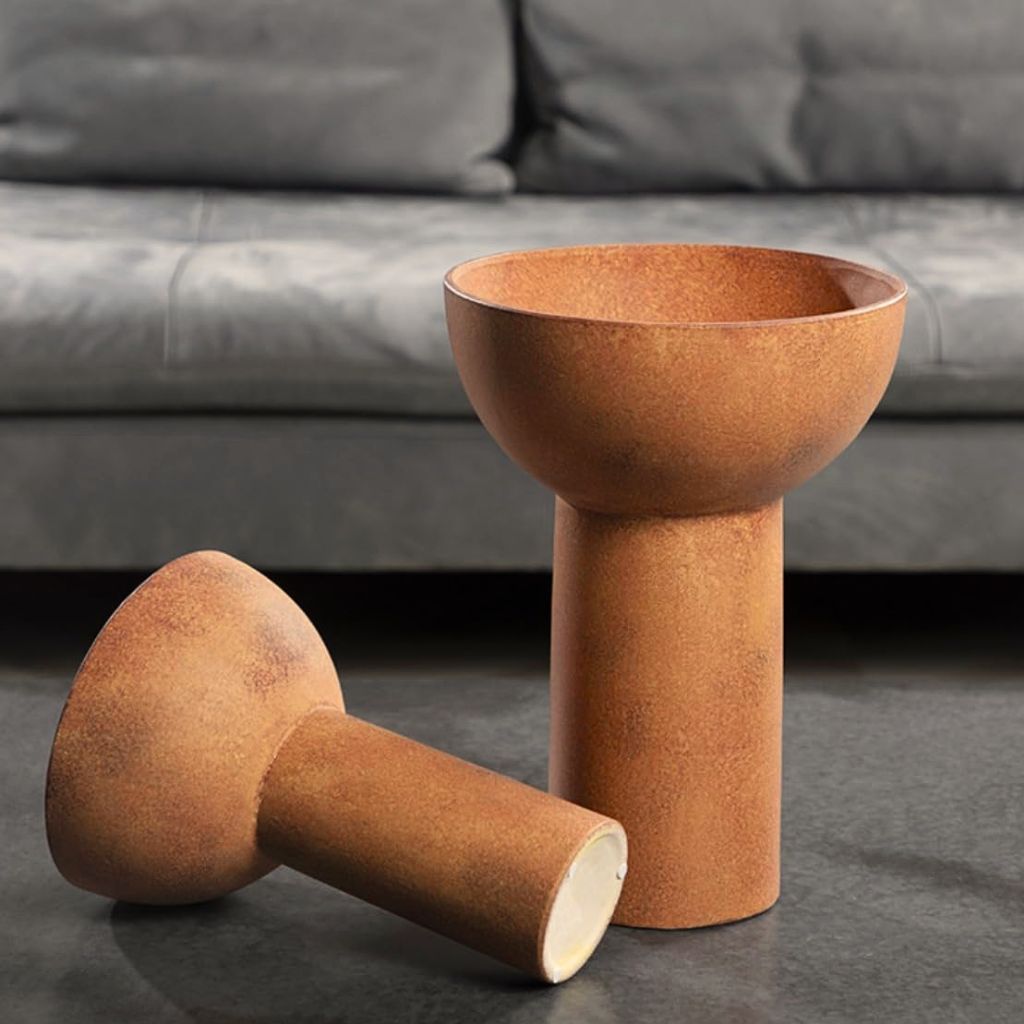 Mirage Goblet Glazed Ceramic Vase
