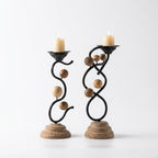 Calder Scroll Candle Holder