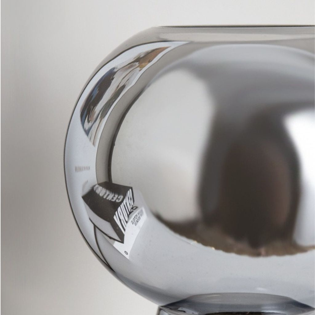 Elara Sphere Sculptural Glass Vase