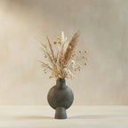 Mirage Oblate Glazed Ceramic Vase