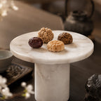 Volterra Marble Pedestal Tray