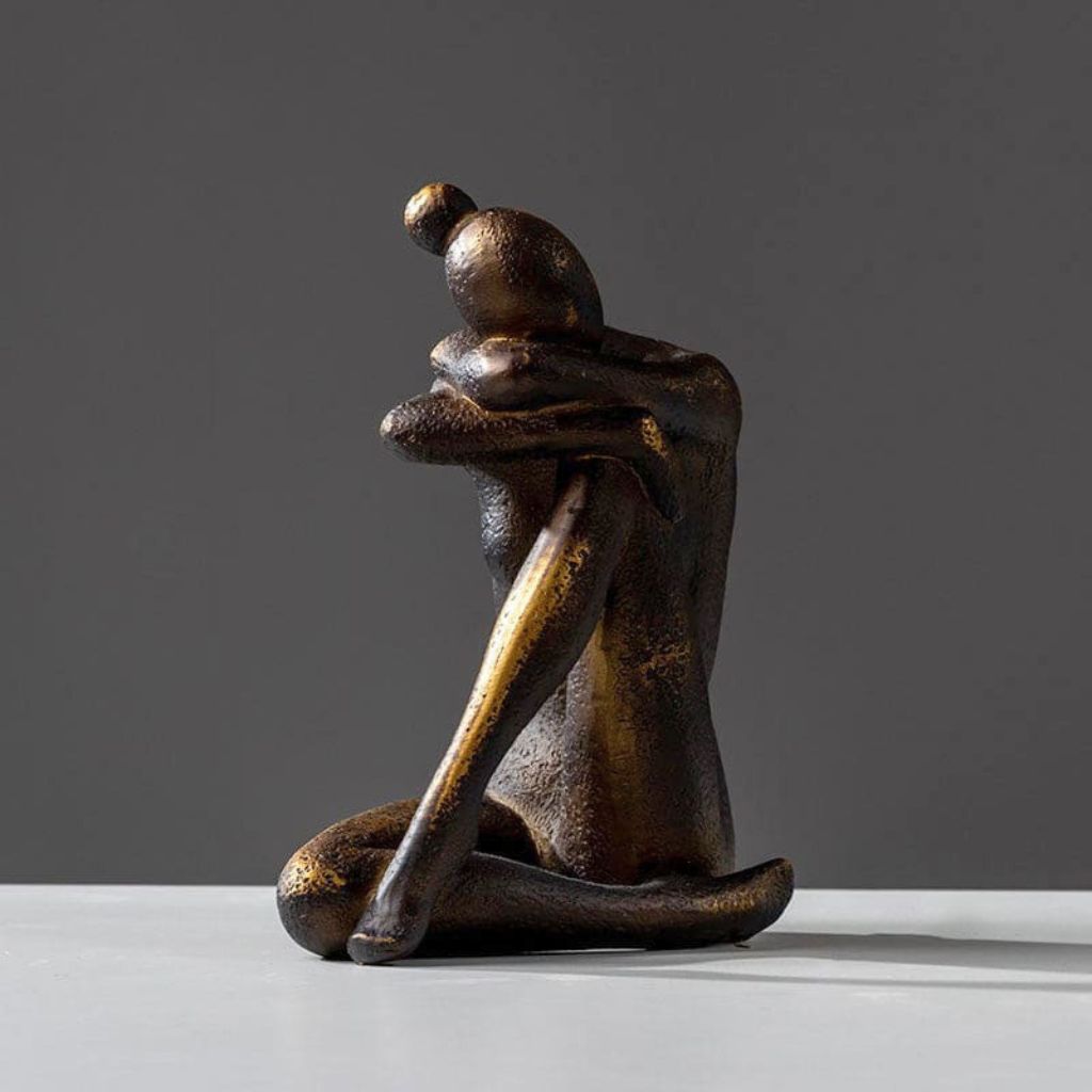 Albireo Huddled Figurine Bookend
